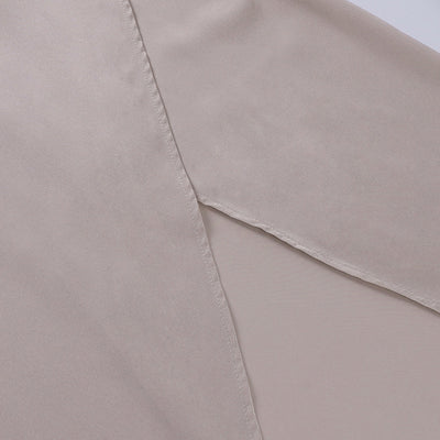 Midnight Cotton | Elegantes Midikleid Mit Hohem Schlitz