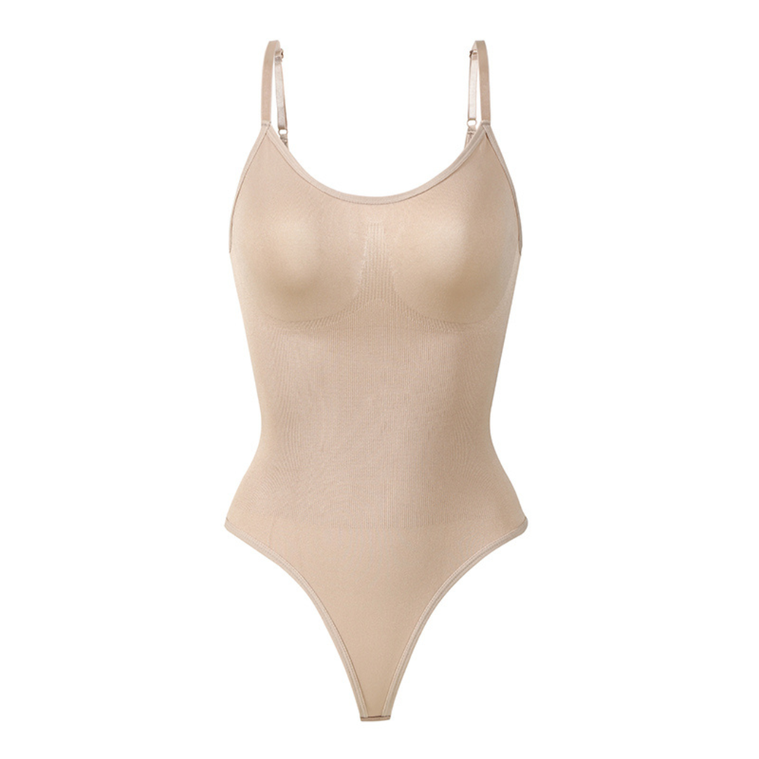 Korrigierender nahtloser Bodysuit-Tanga – Aveline