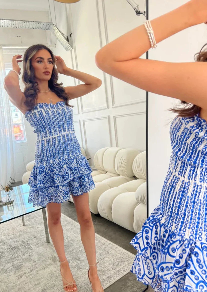 Nevaeh | Dolce Kleid - Blau