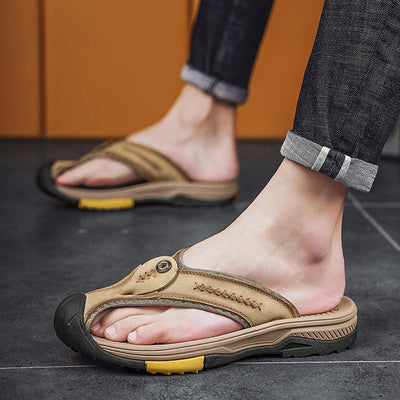 Orthopädische Herren Zehensandalen