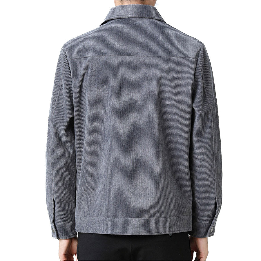 Hochwertige Herren Kord Übergangsjacke Klassisch