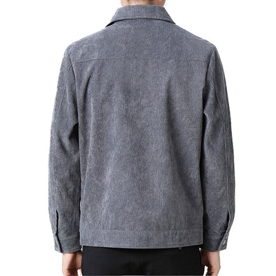 Hochwertige Herren Kord Übergangsjacke Klassisch