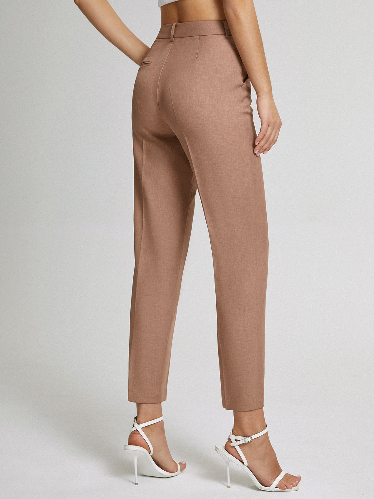 Damen Cropped Hose Regulär