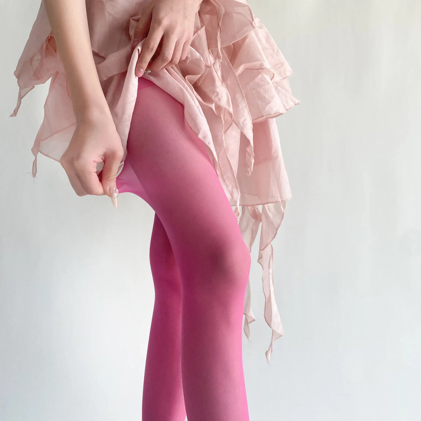 Damen Strumpfhose Elastisch Schlanke Passform für Elegante Silhouette