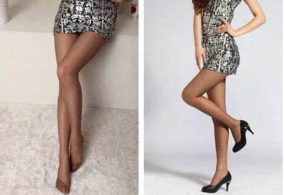 Damen Strumpfhose Hohe Taille Elegante Passform