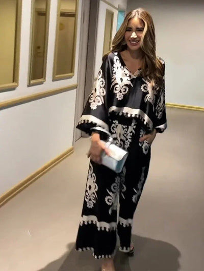 Printura™ - Hose mit unregelmäßigem Druckdesign