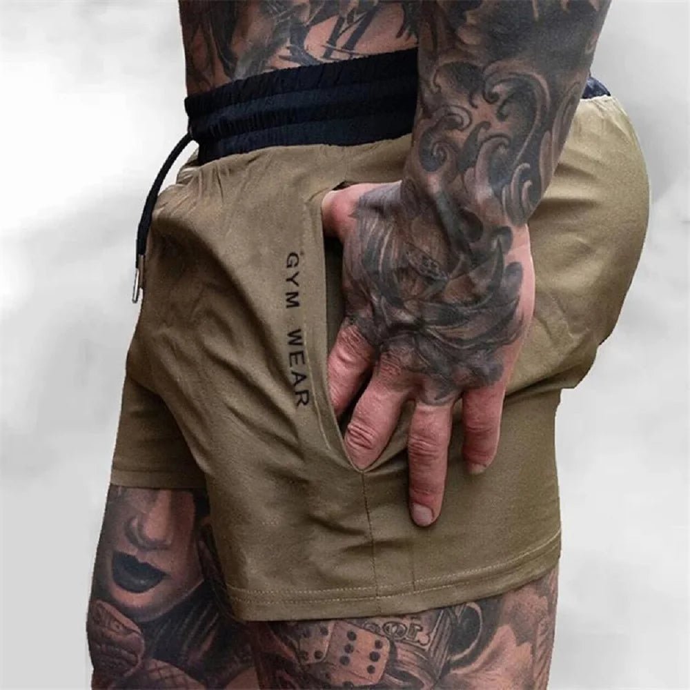 Sportliche Herren Fitness Shorts