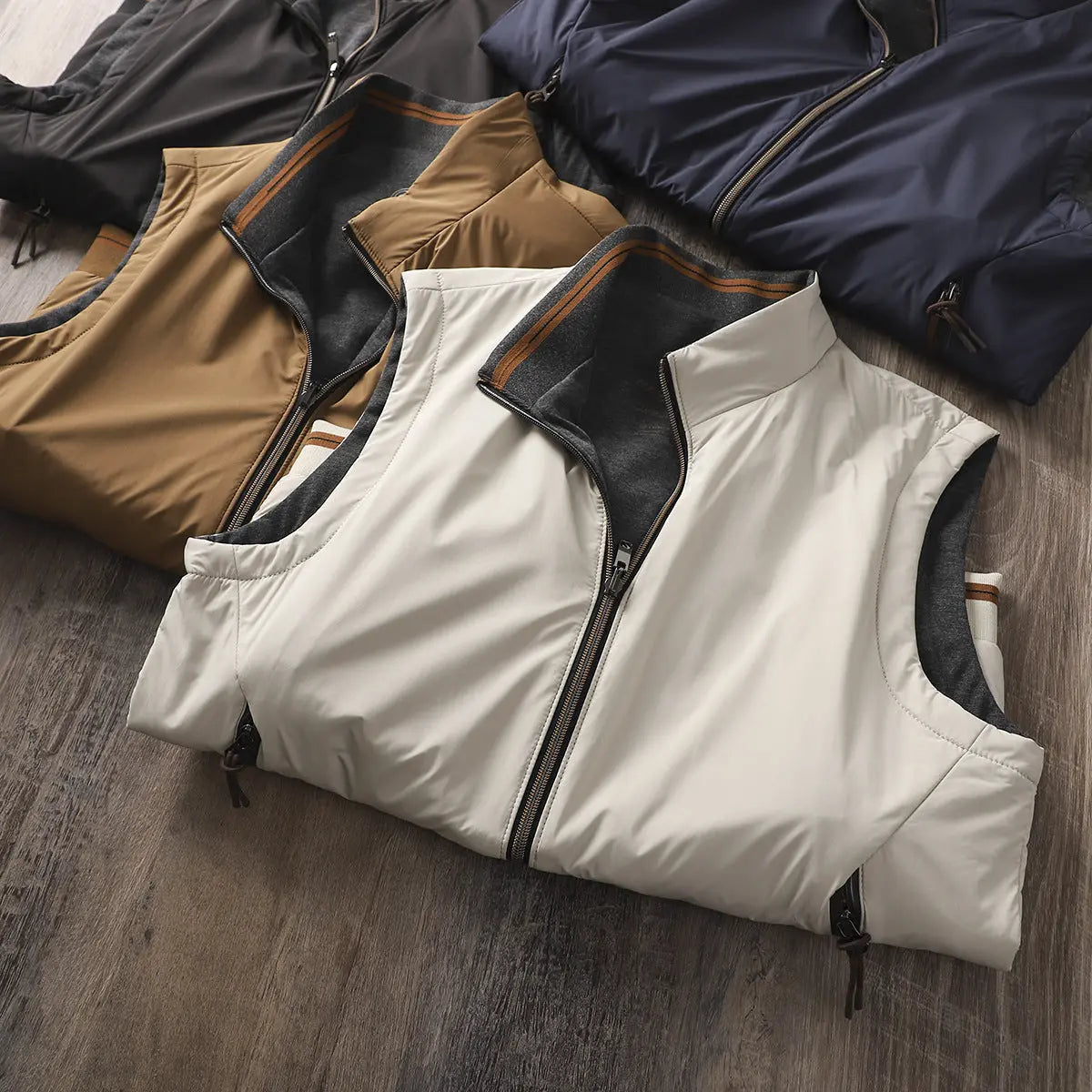 Herren Performance Weste mit Funktionsmaterial