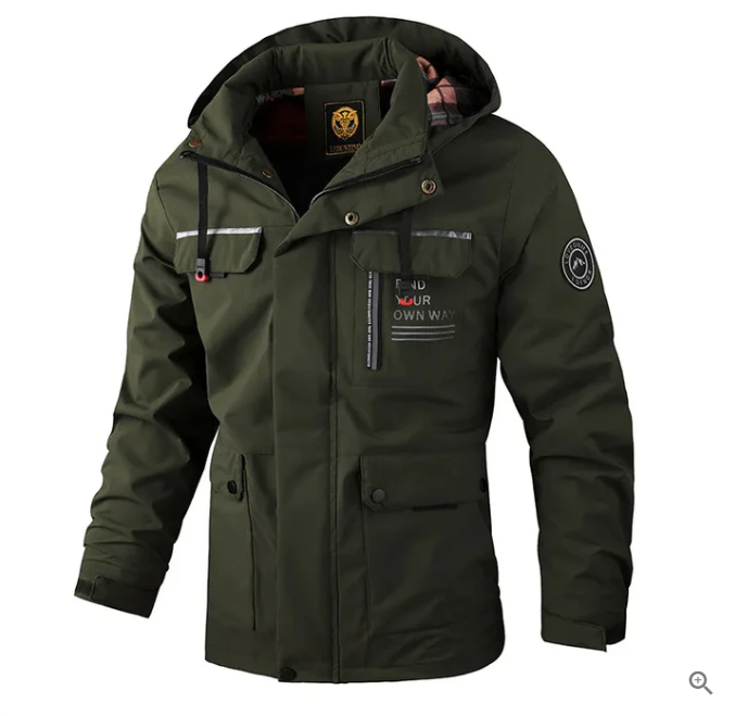 Hochwertige wasserdichte Winterjacke für Herren