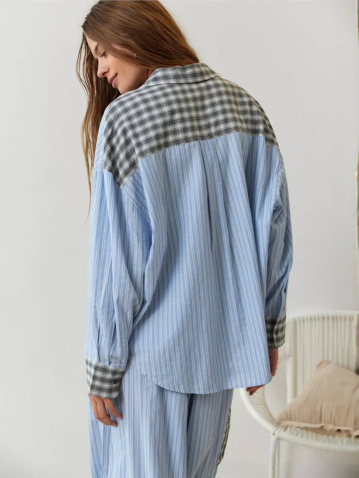 Eleganter Damen Pyjama Lang für Entspannte Nächte
