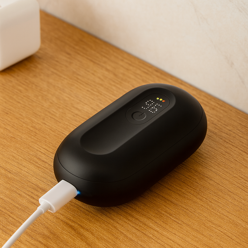 Emberis | Zwei tragbare Wärmekapseln