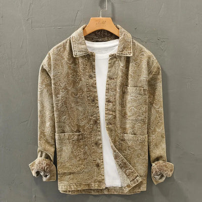 Herren Vintage Jacke | Klassischer Schnitt