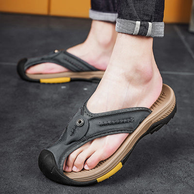Orthopädische Herren Zehensandalen