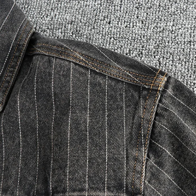 Anthrazit Herren Freizeithemd