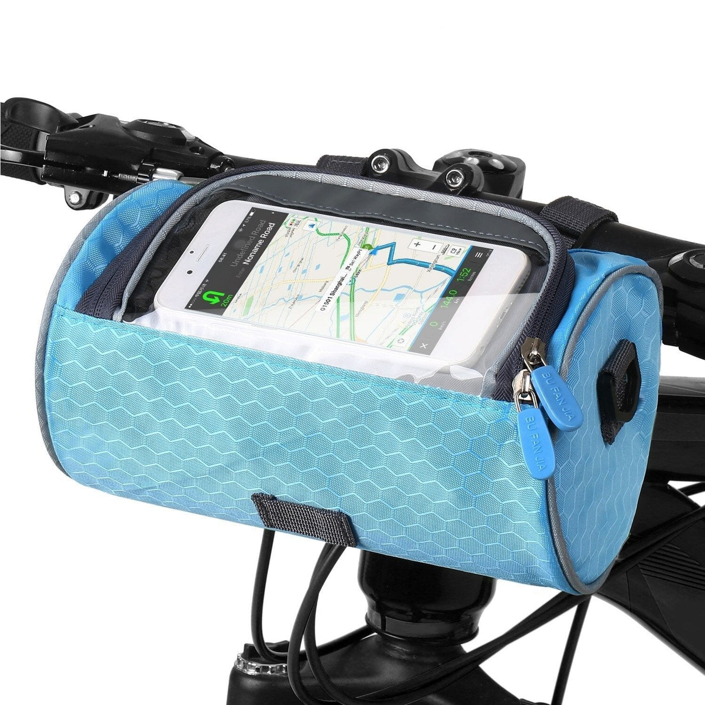 Fahrradtasche mit Touchscreen - spritzwassergeschützt & multifunktional - passend für jedes Fahrrad