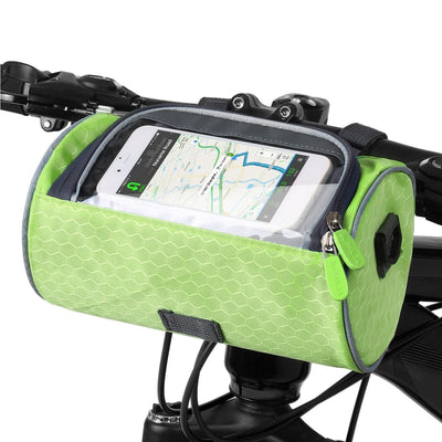 Fahrradtasche mit Touchscreen - spritzwassergeschützt & multifunktional - passend für jedes Fahrrad