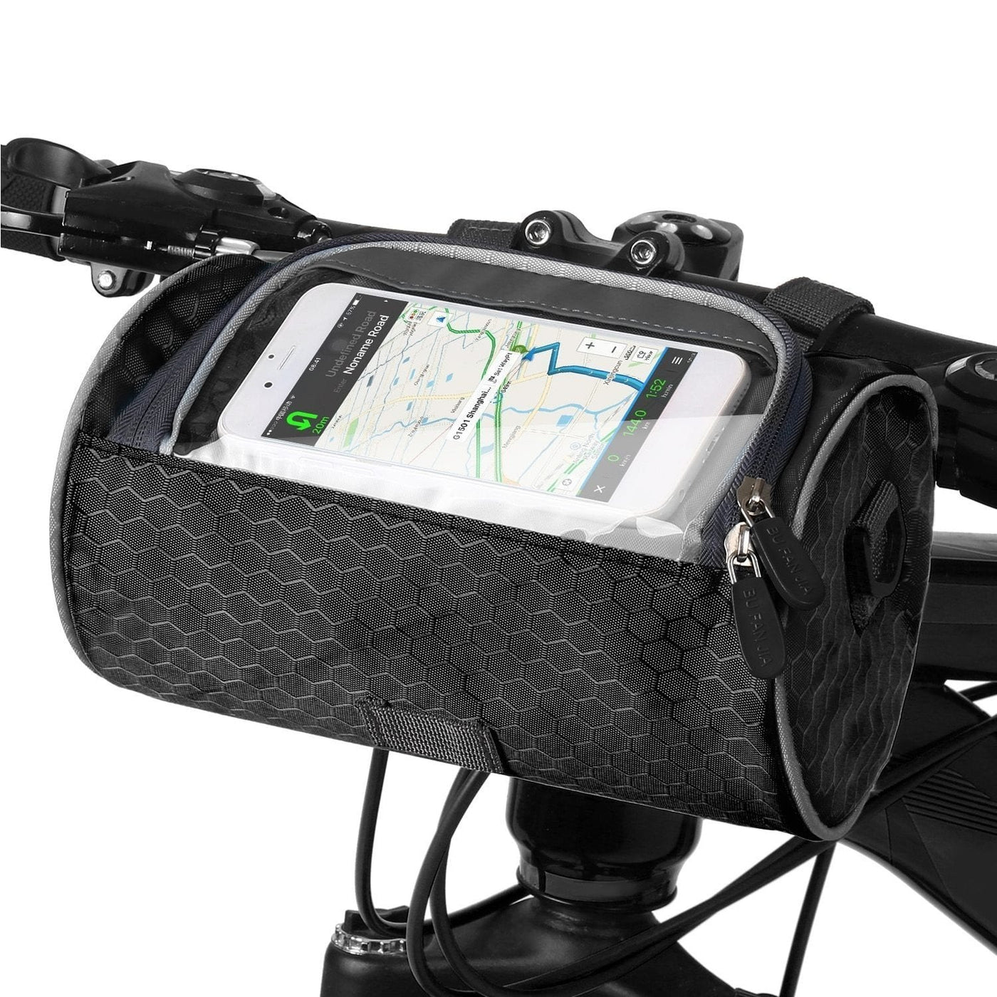 Fahrradtasche mit Touchscreen - spritzwassergeschützt & multifunktional - passend für jedes Fahrrad