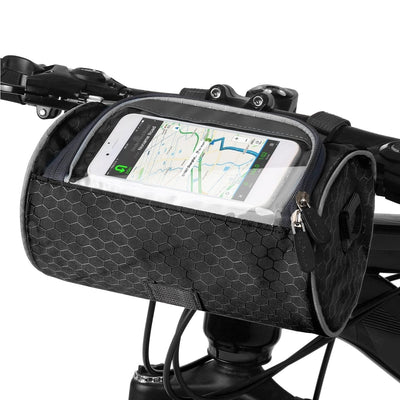 Fahrradtasche mit Touchscreen - spritzwassergeschützt & multifunktional - passend für jedes Fahrrad