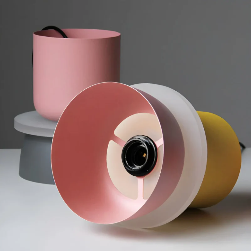 Bunte Glas-LED-Pendelleuchte für Esstisch und Wohnzimmer – Modernes Design, energieeffizient