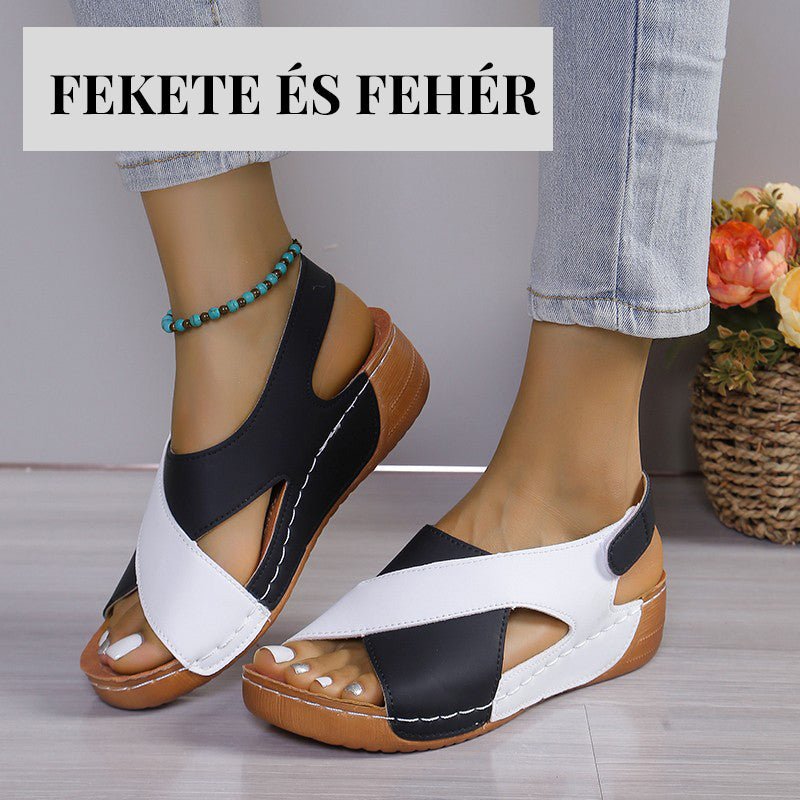Ivy | Ultra bequeme orthopädische Sandalen mit Absatz