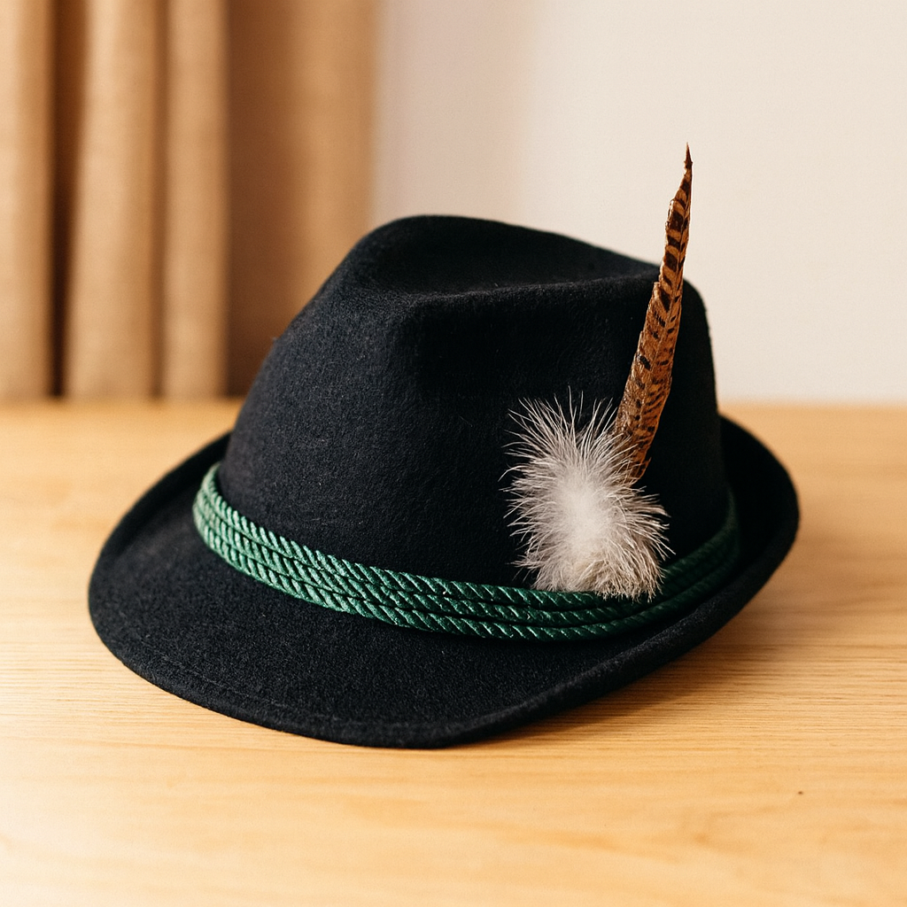 FestHat – Verzierter Oktoberfesthut mit klassischem Entwerfen