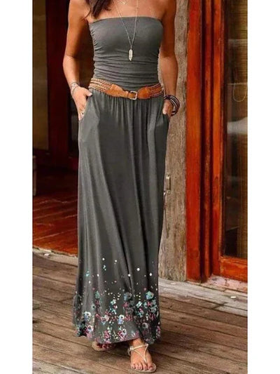 Jean - Ärmelloses Damen-Urlaubskleid im Schlauchstil