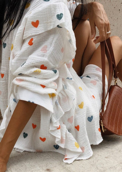 Amira | Herz-Print Zweiteiler-Set – Perfekt für entspannte Sommertage