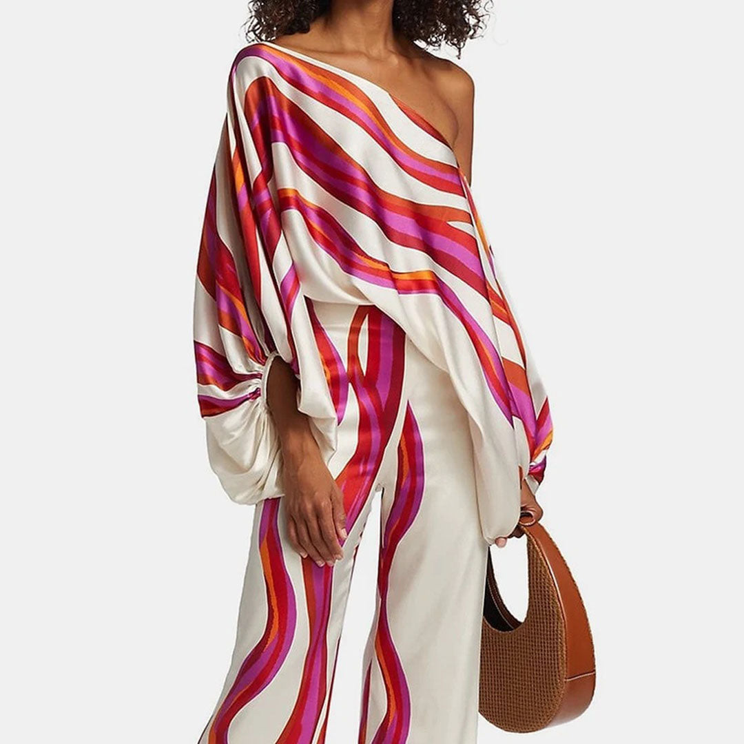 Febie - Schicker Weites Bein Hosenanzug Damen Neu