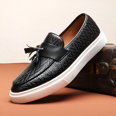 Elegante Leder Herren Loafer