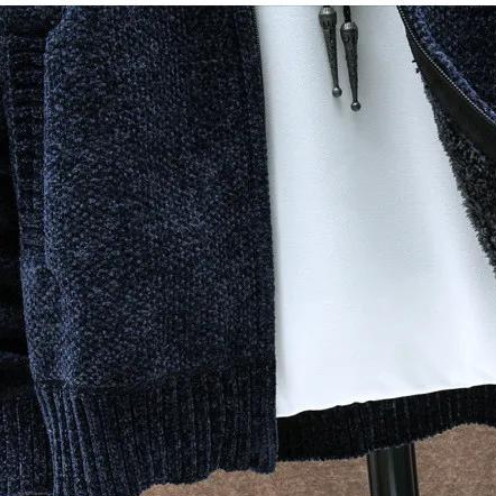 Gestreifter Herren Hoodie für modernen Komfort