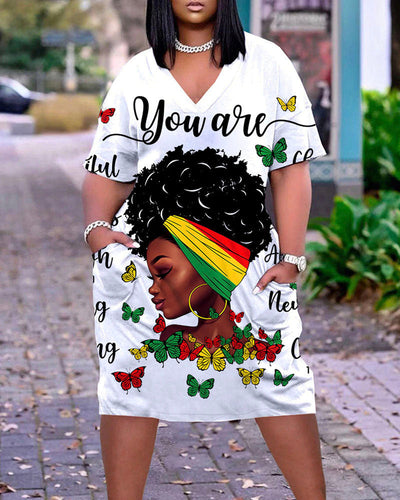 Aniyah | Glow Motion Midi-Kleid