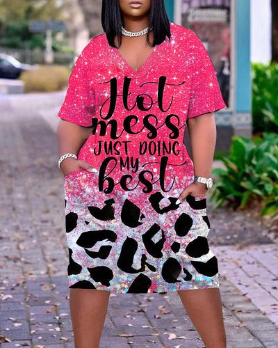 Aniyah | Glow Motion Midi-Kleid