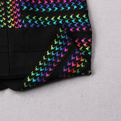 Trendy Gestreiftes Bodycon Minikleid für Damen – Liana