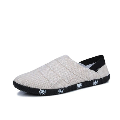 Leichte & Stylische Canvas Espadrilles mit Hennepzool für Herren – Elias