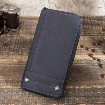 Avelena | Rfid Leder Clutch Geldbörse: Stilvoll & Sicher