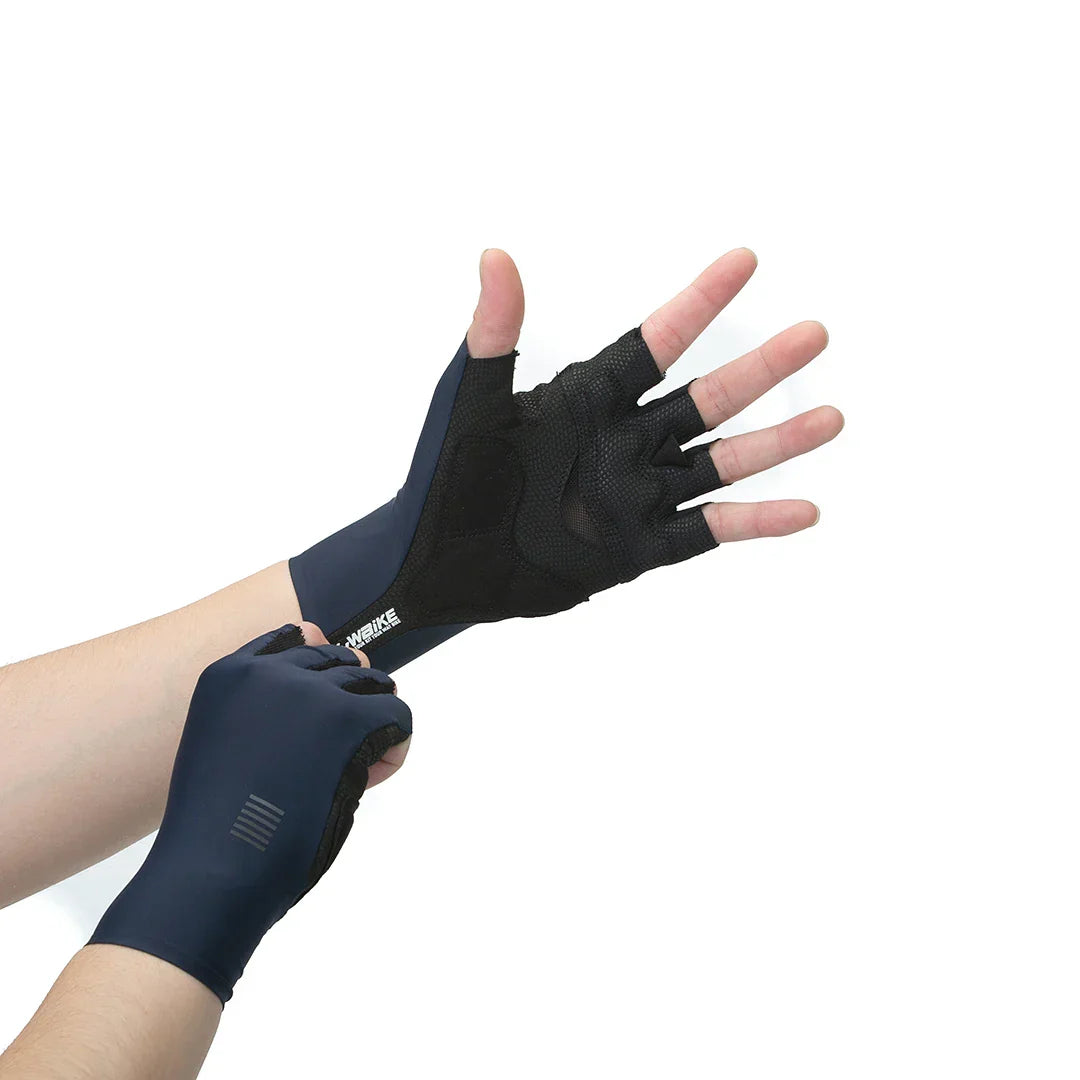 Avelena | Unisex Halb-Finger Mtb Fahrrad Atmungsaktive Handschuhe