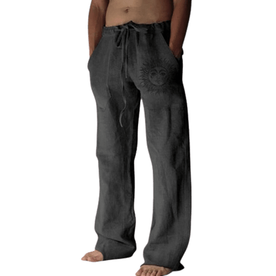 Leichte & bequeme Herren Sommerhose aus Leinen – Nilo