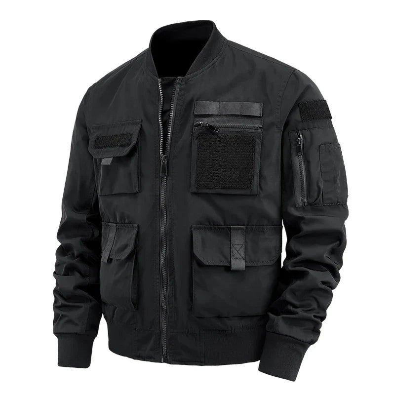 Funktionale Herren Cargo Jacke mit Multitaschen