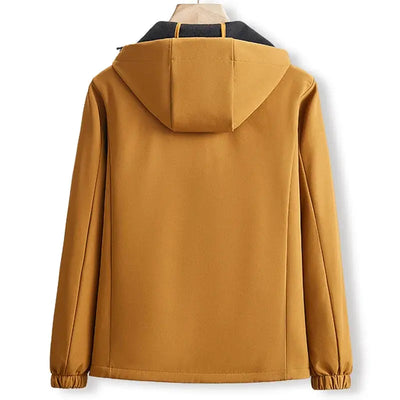 Herren Winter Kapuzen Übergangsjacke Elegant