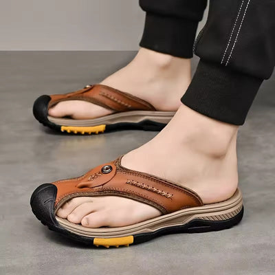 Orthopädische Herren Zehensandalen