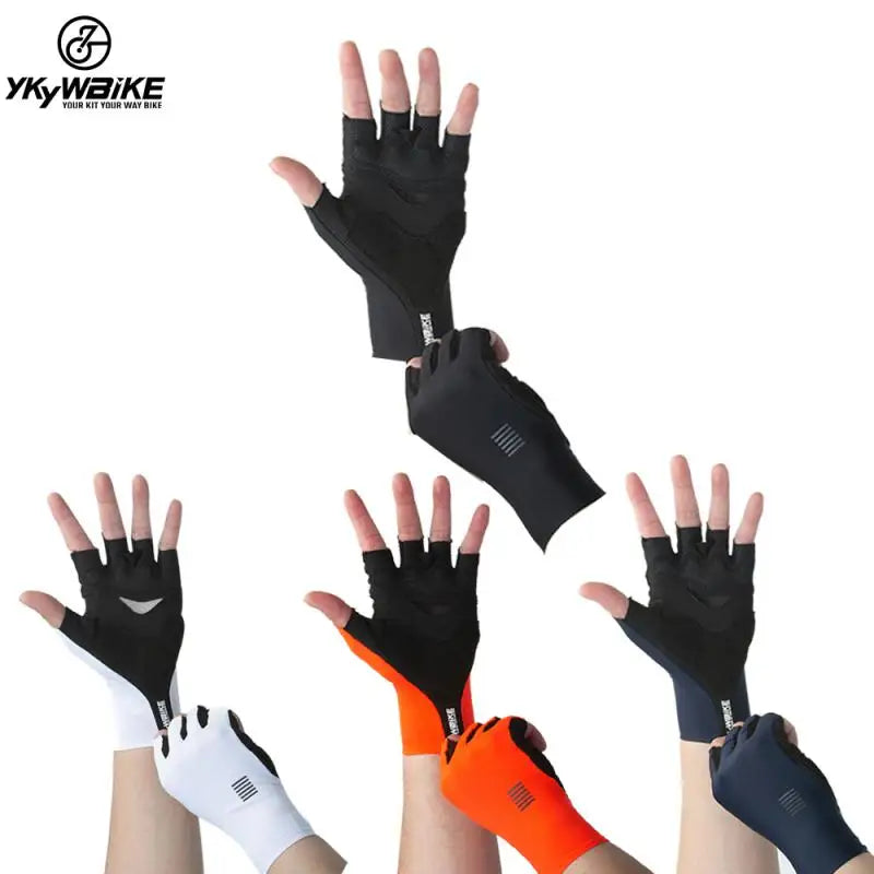 Avelena | Unisex Halb-Finger Mtb Fahrrad Atmungsaktive Handschuhe