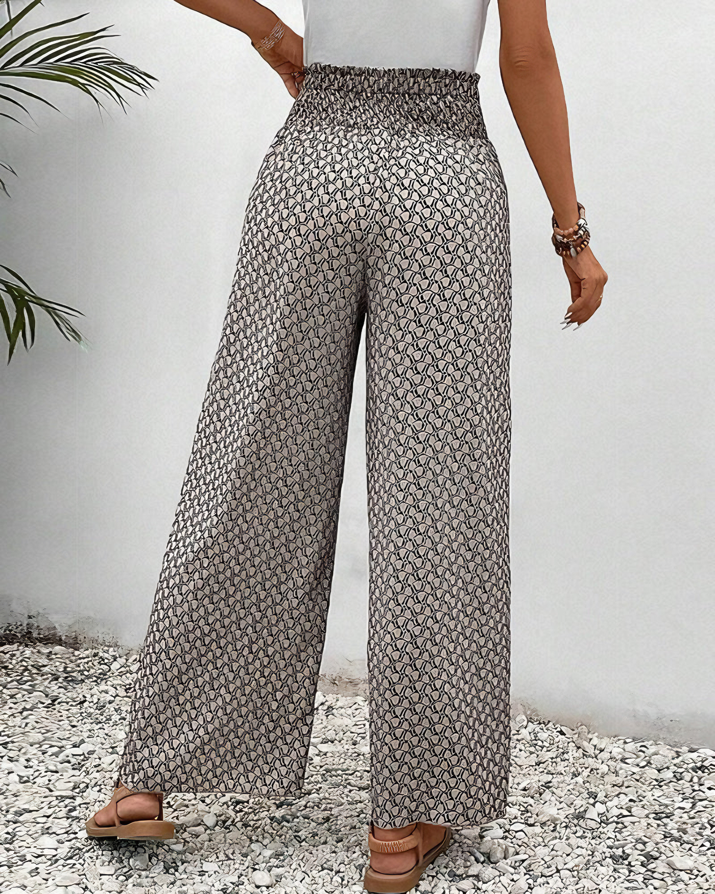 Hanriette- Stylische Hose mit weitem Bein