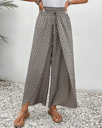 Hanriette- Stylische Hose mit weitem Bein