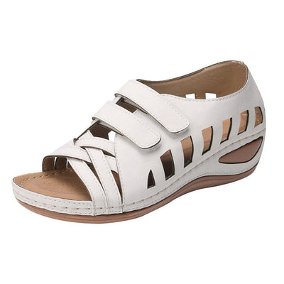 Jas - Sandalen Damen Atmungsaktiv Cut-Out Sommer