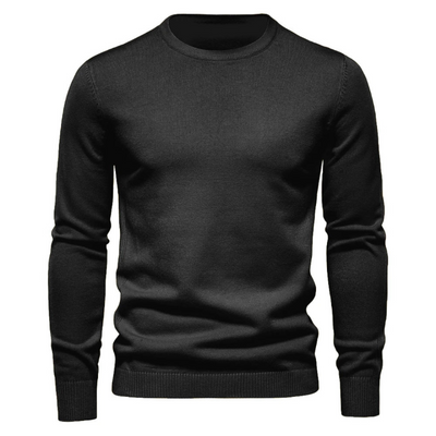 Herren-Pullover mit Rundhalsausschnitt