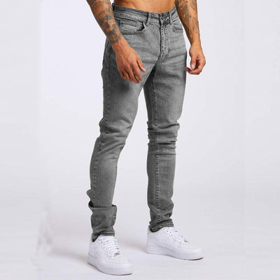 Herren Schmale Passform Stretch Jeans | Bequeme