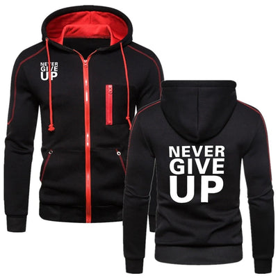 Sportlicher Herren Zip-Hoodie