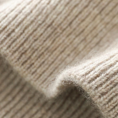 Herren Woll-Strickjacke mit Reißverschluss - Hochwertig & Warm