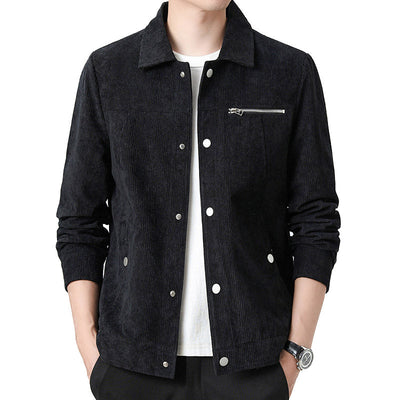 Hochwertige Herren Kord Übergangsjacke Klassisch