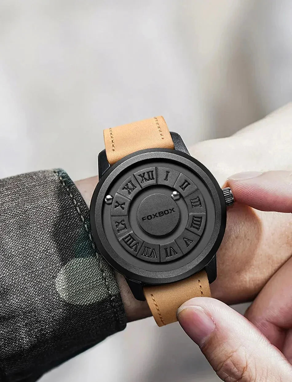 Elegante Herren Quarz-Armbanduhr